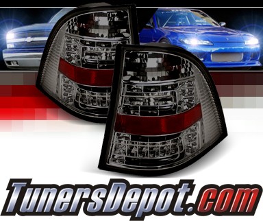 Sonar® LED Tail Lights (Smoke) - 98-05 Mercedes-Benz ML55 AMG W163