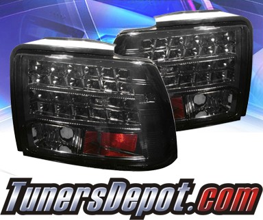 Sonar® LED Tail Lights (Smoke) - 99-04 Ford Mustang