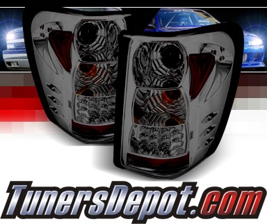 Sonar® LED Tail Lights (Smoke) - 99-04 Jeep Grand Cherokee (Gen. 2 Style)