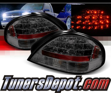 Sonar® LED Tail Lights (Smoke) - 99-05 Pontiac Grand Am