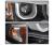 Sonar® Light Bar DRL Halo Projector Headlights (Black) - 02-05 BMW 325i 4dr E46