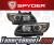 Sonar® Light Bar DRL Projector Headlights (Black) - 06-08 BMW 325i 4dr Wagon E91 (w/ Non AFS HID Only)
