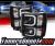 Sonar® Light Bar DRL Projector Headlights (Black) - 14-15 Chevy Silverado 1500