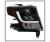 Sonar® Light Bar DRL Projector Headlights (Black) - 15-16 Chevy Suburban