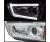 Sonar® Light Bar DRL Projector Headlights (Chrome) - 11-14 Dodge Charger