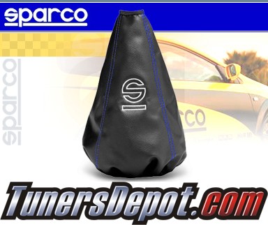 Sparco® Racing Shift Boot - BASIC (Black & Blue)