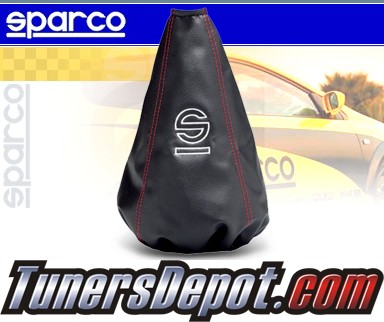 Sparco® Racing Shift Boot - BASIC (Black & Red)
