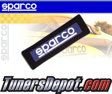 Sparco® Seat Belt Shoulder Pad - 3&quto; RACING (Black)