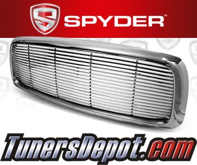 Spyder® Front Grill Grille (Chrome) - 02-05 Dodge Ram Pickup