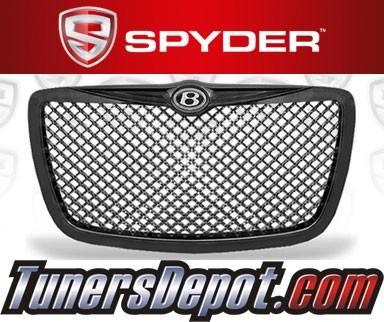 Spyder® Front Mesh Grill Grille (Black) - 05-10 Chrysler 300