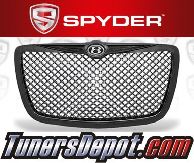 Spyder® Front Mesh Grill Grille (Black) - 05-10 Chrysler 300C