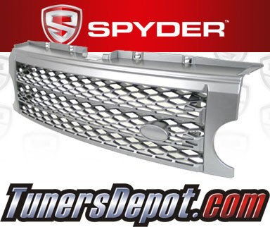 Spyder® Front Mesh Grill Grille (Chrome) - 05-09 Land Rover LR3