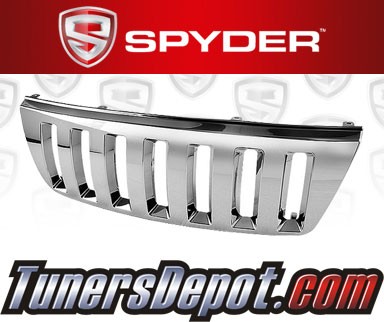 Spyder® Front Vertical Grill Grille (Chrome) - 99-04 Jeep Grand Cherokee