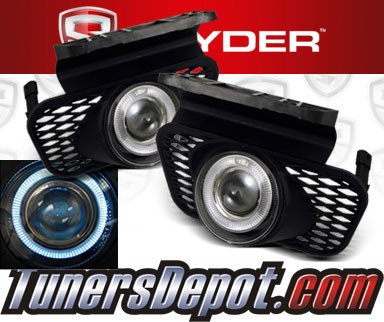 Spyder® Halo Projector Fog Lights - 02-06 Chevy Avalanche (w/o Body Cladding)