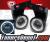 Spyder® Halo Projector Fog Lights - 94-01 Dodge Ram Pickup