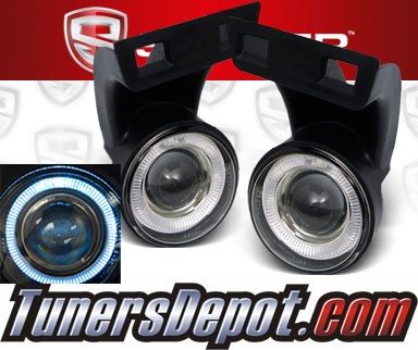 Spyder® Halo Projector Fog Lights - 94-01 Dodge Ram Pickup