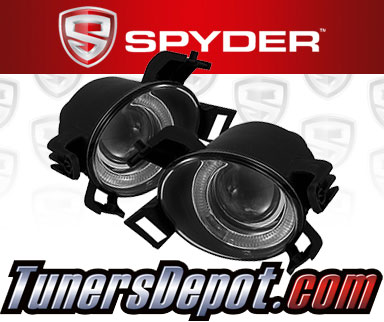 Spyder® Halo Projector Fog Lights (Clear) - 05-06 Nissan Altima (w/o SE-R)