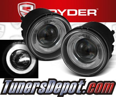 Spyder® Halo Projector Fog Lights (Clear) - 07-10 Jeep Compass