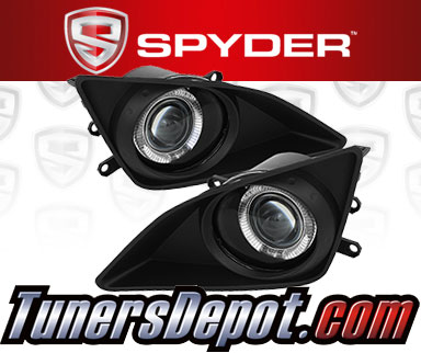 Spyder® Halo Projector Fog Lights (Clear) -  09-10 Toyota Corolla