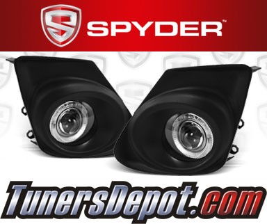 Spyder® Halo Projector Fog Lights (Clear) - 11-12 Toyota Corolla