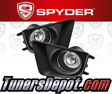 Spyder® Halo Projector Fog Lights (Clear) -  12-15 Toyota Tacoma