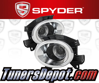 Spyder® Halo Projector Fog Lights (Clear) - 13-14 Nissan Pathfinder