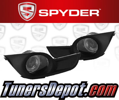 Spyder® Halo Projector Fog Lights (Clear) - 13-15 Nissan Altima 4dr