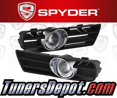 Spyder® Halo Projector Fog Lights (Clear) -  99-04 VW Volkswagen Golf GTI/TDI