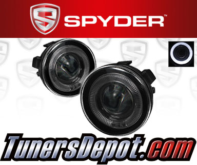 Spyder® Halo Projector Fog Lights (Smoke) - 01-04 Dodge Dakota