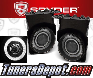 Spyder® Halo Projector Fog Lights (Smoke) - 03-06 GMC Sierra