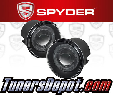 Spyder® Halo Projector Fog Lights (Smoke) - 05-10 Chrysler 300C (w/o Washer)