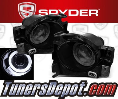 Spyder® Halo Projector Fog Lights (Smoke) - 08-11 Nissan Altima 2dr