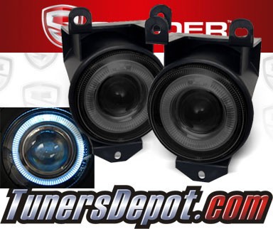 Spyder® Halo Projector Fog Lights (Smoke) - 96-99 Pontiac Bonneville