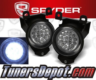 Spyder® LED Fog Lights - 02-06 GMC Sierra Denali