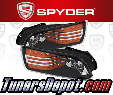 Spyder® LED Fog Lights (Amber) - 05-10 Scion tC