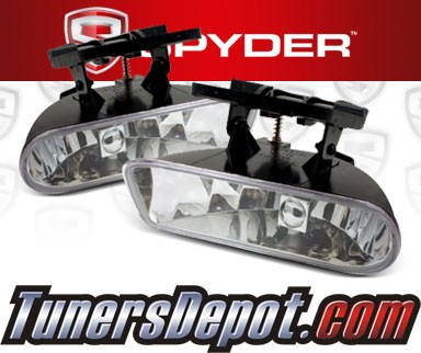 Spyder® OEM Factory Style Fog Lights (Clear) - 99-02 GMC Sierra
