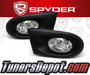 Spyder® OEM Fog Lights (Clear) - 02-04 Acura RSX (Factory Style)