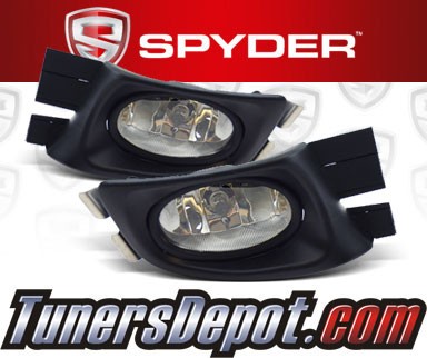 Spyder® OEM Fog Lights (Clear) - 03-05 Honda Accord 4dr. (Factory Style)