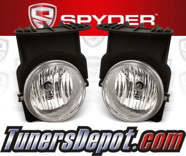 Spyder® OEM Fog Lights (Clear) - 03-06 GMC Sierra (Factory Style)