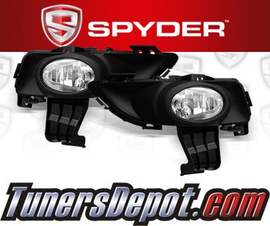 Spyder® OEM Fog Lights (Clear) - 04-06 Mazda 3 (Factory Style)