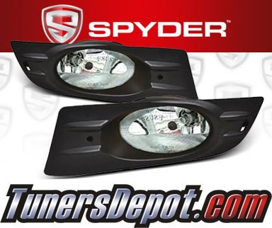 Spyder® OEM Fog Lights (Clear) - 06-07 Honda Accord 2dr. (Factory Style)