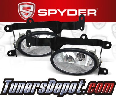 Spyder® OEM Fog Lights (Clear) - 06-07 Honda Civic 2dr. (Factory Style)