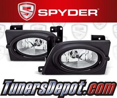 Spyder® OEM Fog Lights (Clear) - 06-07 Honda Civic 4dr. (Factory Style)
