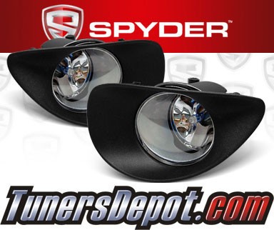 Spyder® OEM Fog Lights (Clear) - 06-08 Toyota Yaris 3dr. (Factory Style)