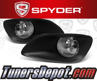 Spyder® OEM Fog Lights (Clear) - 06-08 Toyota Yaris 4dr. (Factory Style)