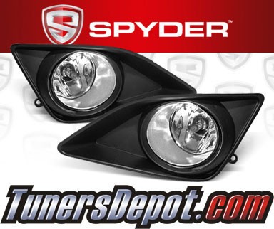 Spyder® OEM Fog Lights (Clear) - 09-10 Toyota Corolla (Factory Style)