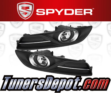 Spyder® OEM Fog Lights (Clear) - 13-15 Nissan Sentra (Factory Style)