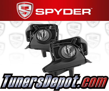 Spyder® OEM Fog Lights (Clear) - 14-16 Toyota Highlander (Factory Style)