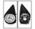 Spyder® OEM Fog Lights (Clear) - 15-17 Toyota Yaris 2/4 Dr (Factory Style)