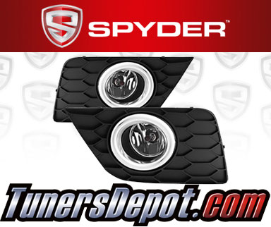 Spyder® OEM Fog Lights (Clear) - 16-17 Nissan Sentra (Factory Style)
